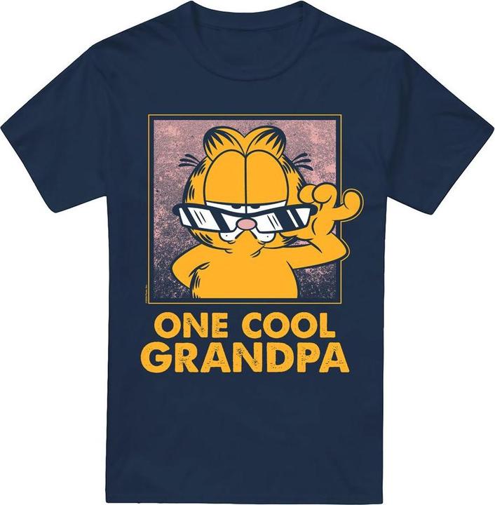 Garfield One Cool Grandpa TShirt Vatertag (S)