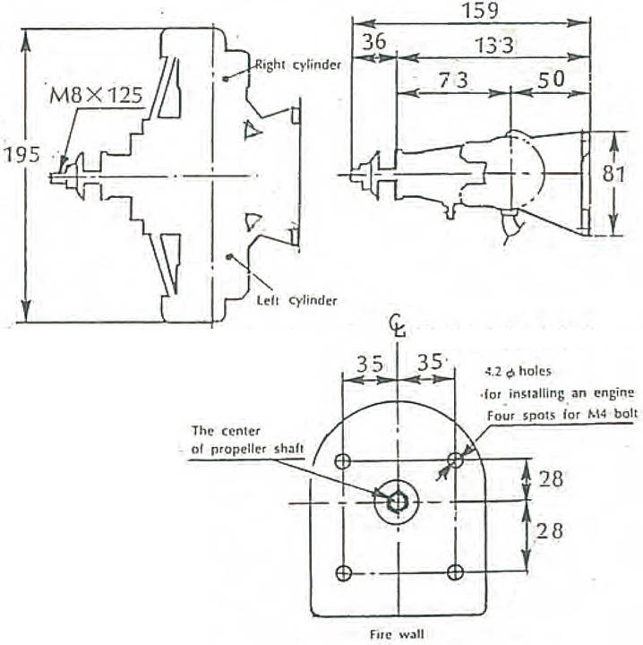 Produktbild Saito FA-182TD 2-Zylinder Boxer 4T-Motor