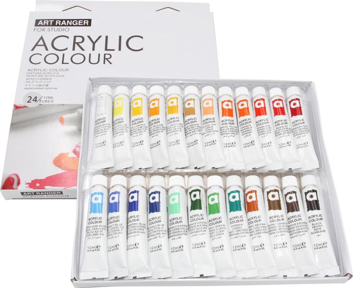 Art Ranger Studio 24x12ml Acryl (Multicolor, 288 ml)