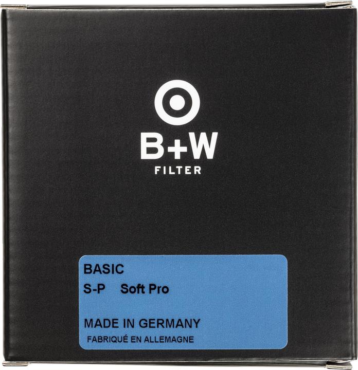 Actual product image B+W Soft focus S-P Soft-Pro filter, no coating/Basic 46mm (Blur filter)