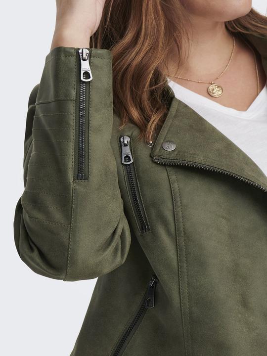 Image du produit Only Curvy Biker Veste en cuir synthétique (52)