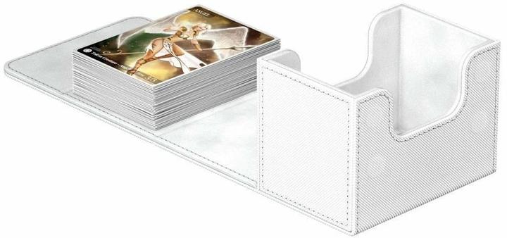 Produktbild Ultimate Guard Kartenbox XenoSkin Sidewinder Monocolor 80+ Weiss