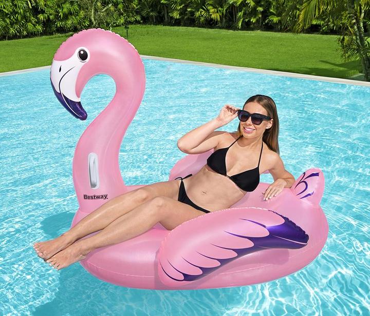 Actual product image Bestway Luxury Flamingo 153x143cm