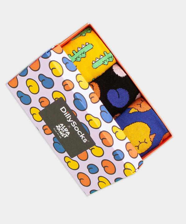 Produktbild DillySocks Alba De Zanet BOX (3er Pack, 41 - 46)