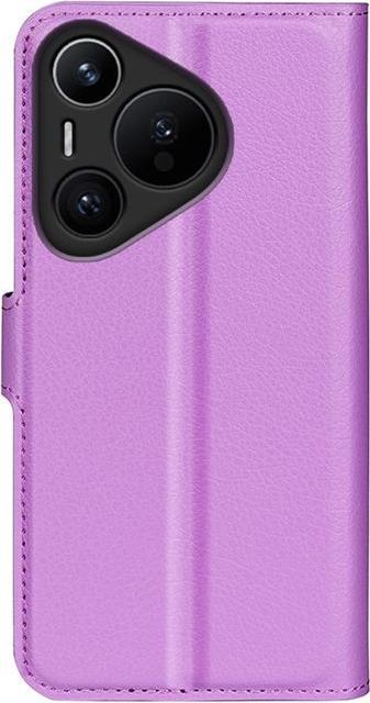 Actual product image MU Classic Litchi Leather Bookcover Series (Honor 70 Pro)