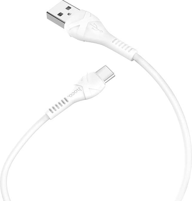 Produktbild Hoco X37 Cool power charging data cable für Typ-C, 0,5 Meter, weiss (0.50 m)