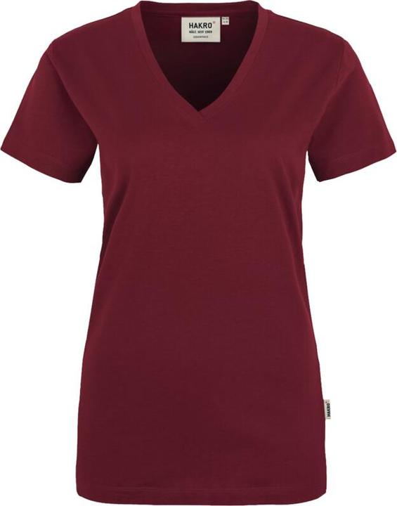 Immagine prodotto Hakro Maglietta da donna "Classic" 126 rosso vino taglia L (L)