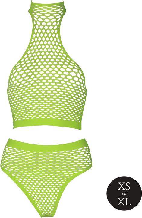 Image du produit Ouch! Turtle Neck and High Waist Slip - Green - XL/XXXXL (XL, XXL, 3XL)