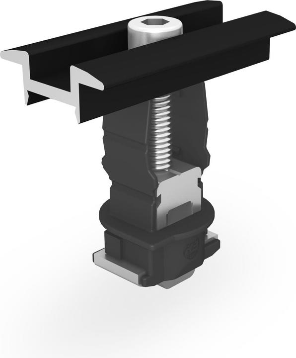 Actual product image K2 Systems Universal centre clamp K2 2004148 Clamp 25-40 mm, black anodised (Solar system mounting material)