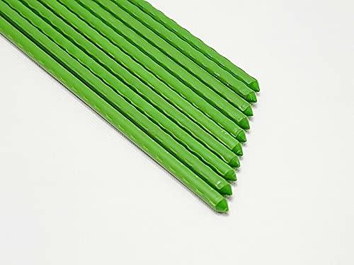 Actual product image MGA Bradas 10x Plant Rod Braided Tomato Rod Green 1500mm Garden Rod Rod