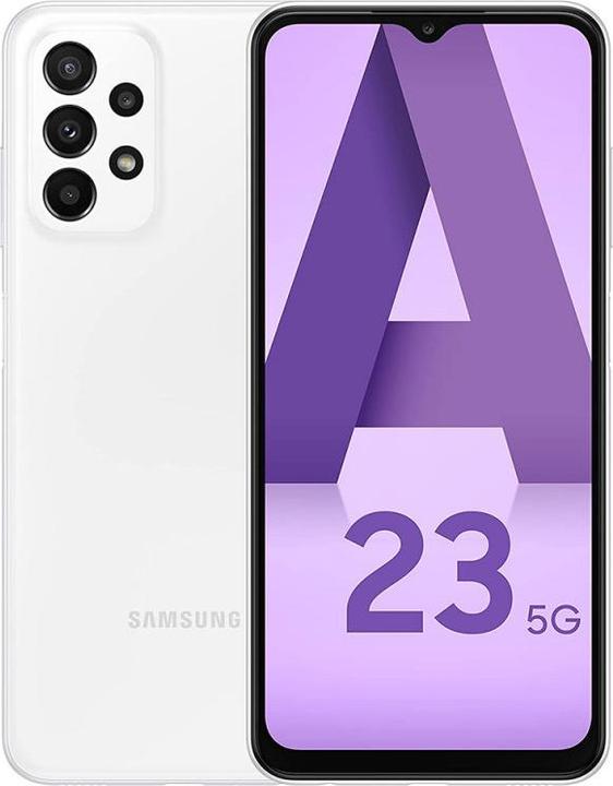 Produktbild Samsung Galaxy A23 5G (128 GB, White, 6.60", Dual SIM, 50 Mpx, 5G)