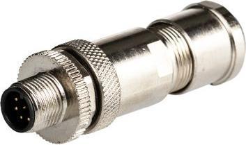 Image du produit Rs Pro Connecteur rond M12 Connecteur pour montage sur câble, 8 pôles 2A IP67
