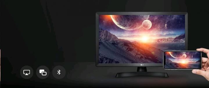 Productafbeelding LG TV 28" 28TQ515SWZ HD WIT STV WIFI (27.50", TQ51, LED, Klaar voor HD, 2022)