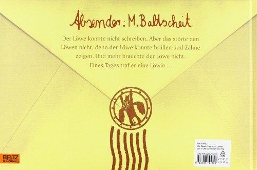 Immagine prodotto Die Geschichte vom Löwen, der nicht schreiben konnte (Tedesco, Martin Baltscheit, 2018)