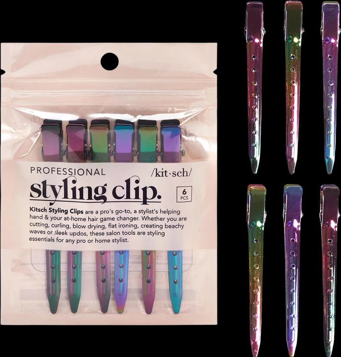 Produktbild Kitsch Haarspange Styling Rainbow 6er Set (6 Stk.)