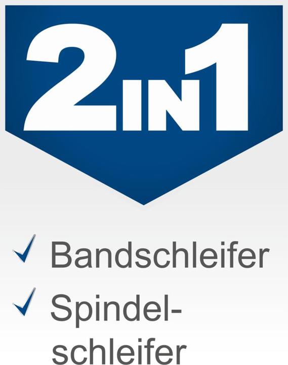 Produktbild Scheppach OSM600 Oszillierender Kanten-, Band- und Spindelschleifer 220-240V 50Hz (Bandschleifer, 450 W)