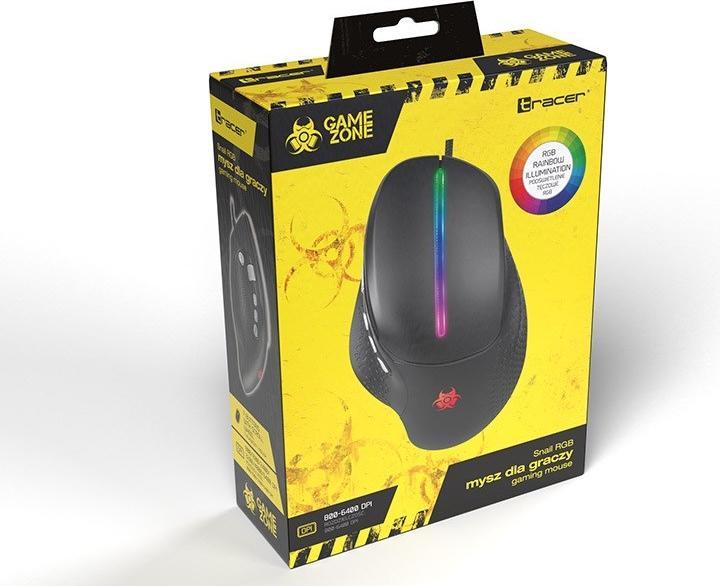 Actual product image Tracer GAMEZONE SNAIL RGB USB mouse (Cable)