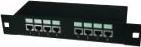 Produktbild Digitus 1HE 8-Port 10" Cat6 geschirmt schwarz