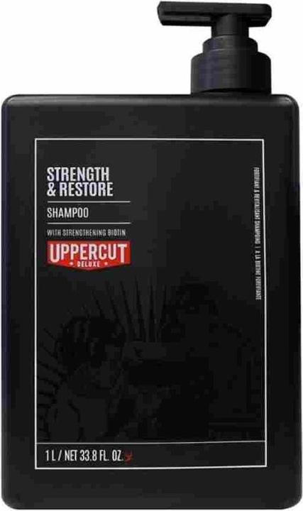 Actual product image Uppercut Deluxe Strength and Restore (1000 ml, Liquid shampoo)