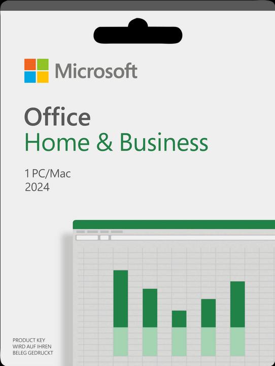 Microsoft Office Home & Business 2024 (1 User, 1 Geräte/User, unbegrenzt)