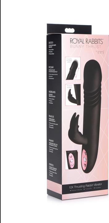 Actual product image Shots Royal Rabbits Bunny Thrust 10X Thrusting Rabbit Vibrator
