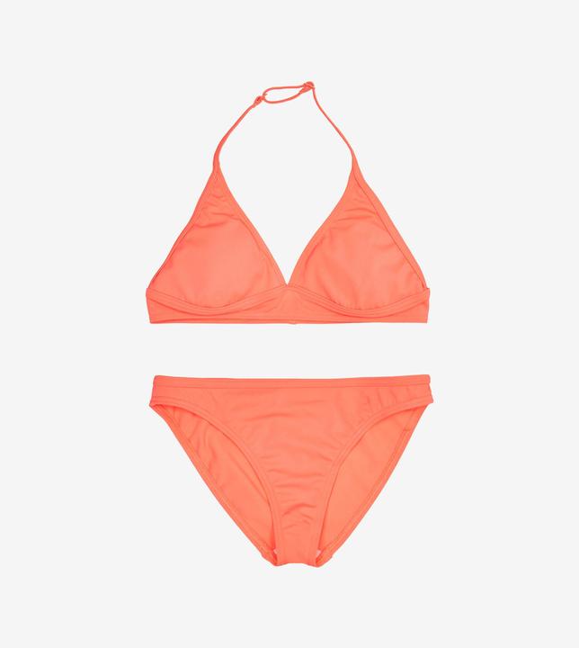 Image du produit Olaian Maillot 2 pièces surf Fille - Tali corail (140)