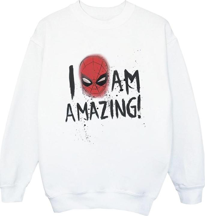 SpiderMan I Am Amazing Sweatshirt Jungen