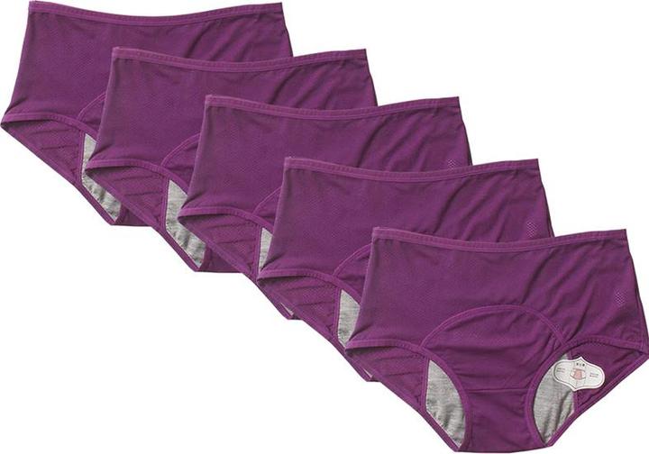Produktbild Bonbon Rose 5er-Pack hohe Menstruationshöschen (S)