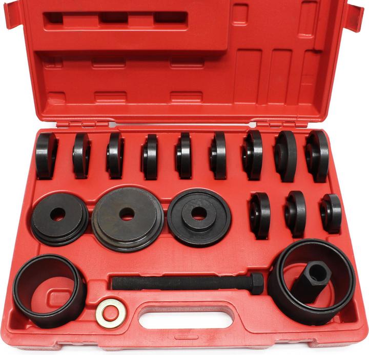 Actual product image Wiltec Gear bearing Tool 24 pcs Set 55-88 mm Gear bearing removal for cars with front-wheel drive