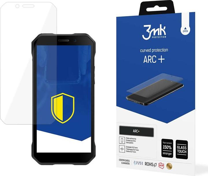 Image du produit 3MK Film de protection d'écran Arc+ auto-régénérant (1 pièce(s), Doogee S61)