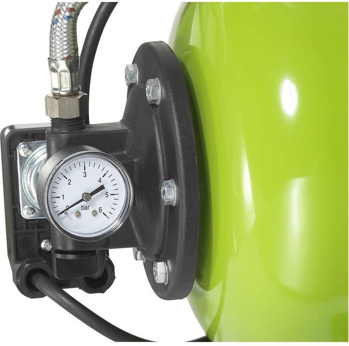 Produktbild Toolcraft TO-8992887 Hauswasserwerk 230 V/AC 6000 l/h (Hauswasserpumpe)