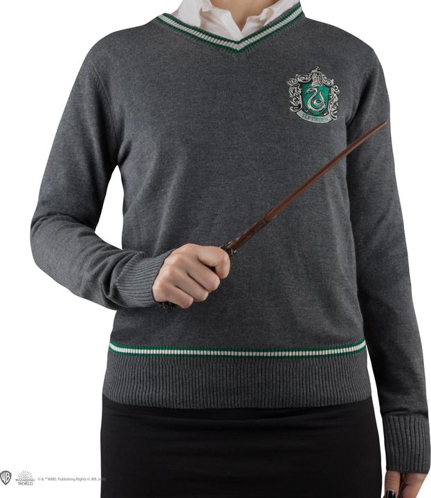 Produktbild Cinereplicas Harry Potter - Slytherin - Grey Knitted Sweater - Large (L)