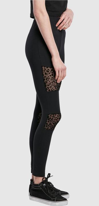 Immagine prodotto Urban Classics Leggings da donna con inserto in pizzo Flock (XL)