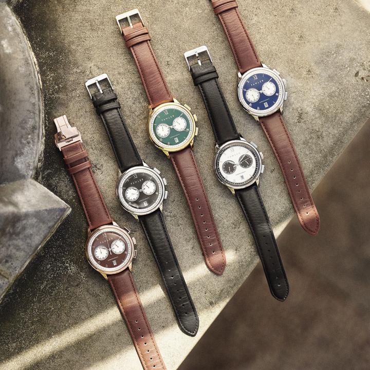 Actual product image Fawler Cicero (Chronograph, Analogue wristwatch, 42 mm)