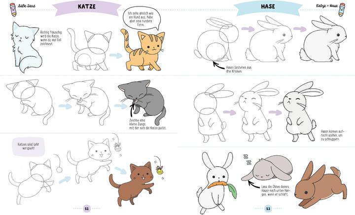 Actual product image Kawaii 450 süsse Sachen zeichnen (German, Angela Nguyen, 2018)