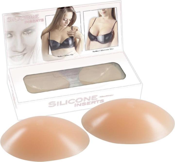 Actual product image Cottelli Collection Silicone inserts skin colored