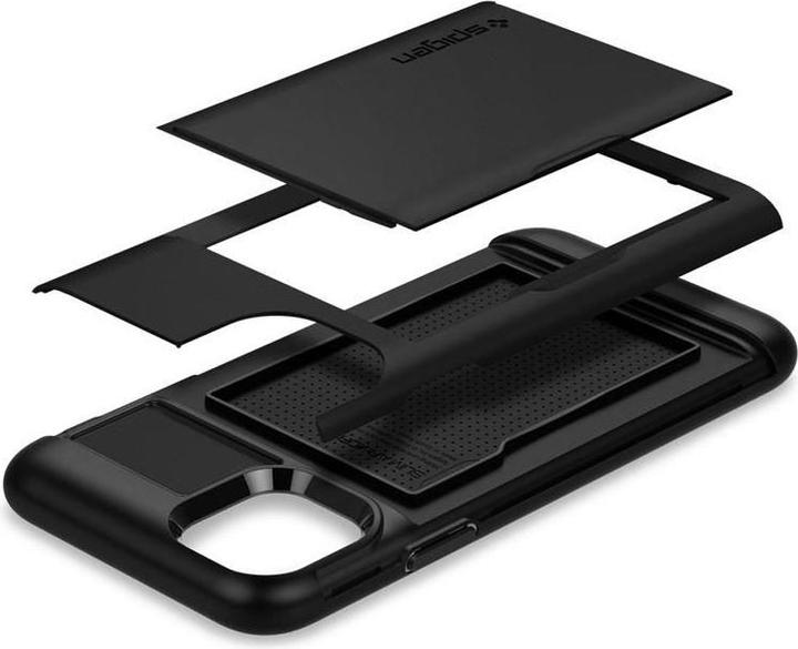 Actual product image Spigen Slim Armor Cs Iphone 11 Black Universal (Apple iPhone 11)