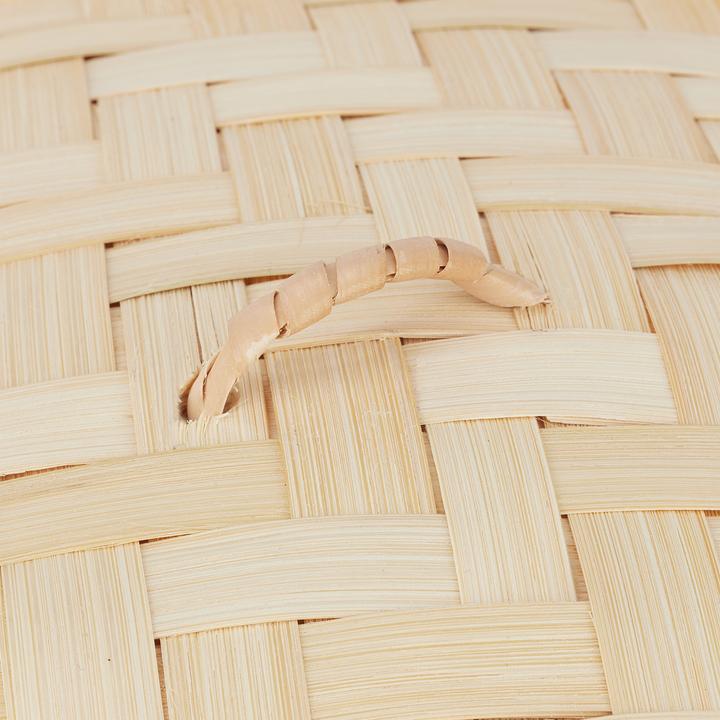 Actual product image Relaxdays Bamboo steam cooker (24 cm, Plant materials)