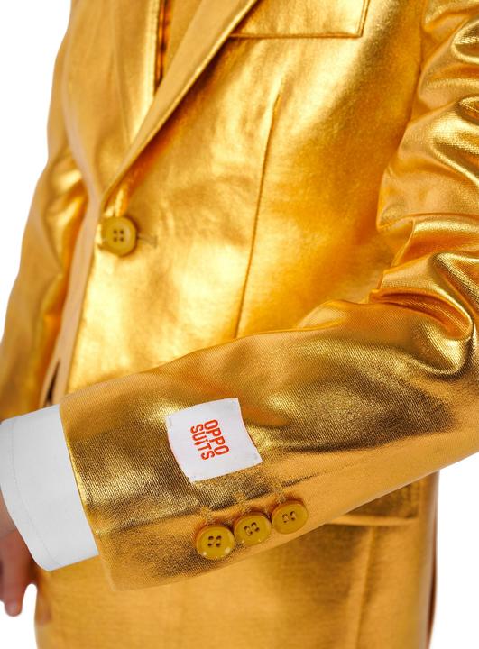 Produktbild OppoSuits Boys Groovy Gold Anzug für Kinder (110, 116)