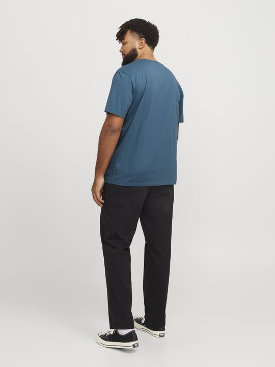 Produktbild Jack & Jones Jjelogo Tee Ss O-Neck 2 Col Aw24 S Pls (7XL)