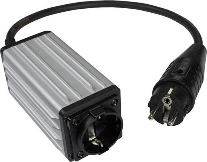 Actual product image Schabus 300116 Starting current limiter Black, aluminium IP54