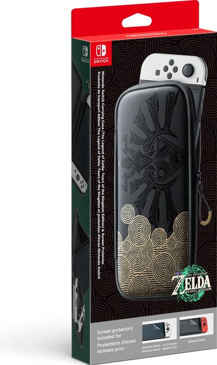Image du produit Nintendo Etui de transport + Protecteur d'écran - Zelda : Tears of the Kingdom Edition (Switch)