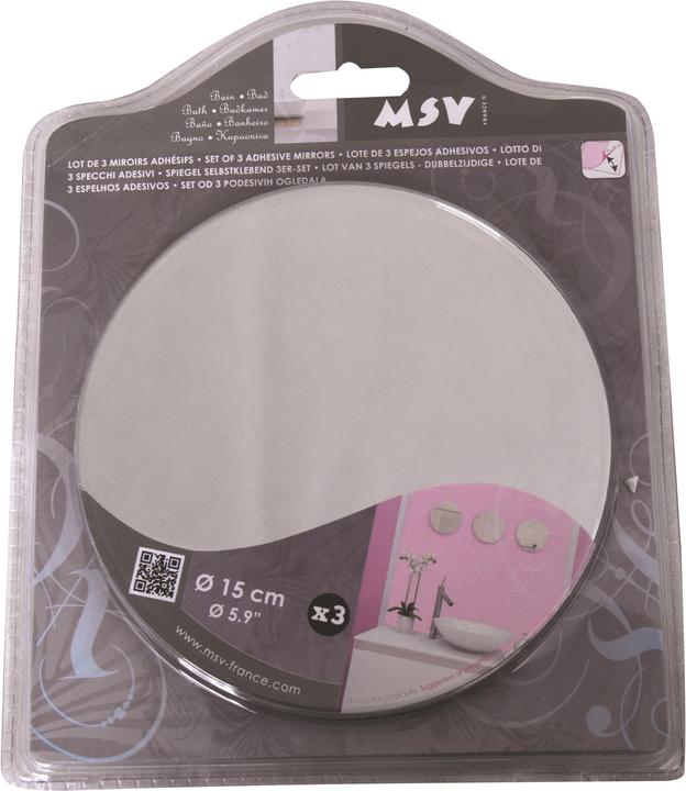 Produktbild MSV Klett Klebespiegel (Ø 15 cm)