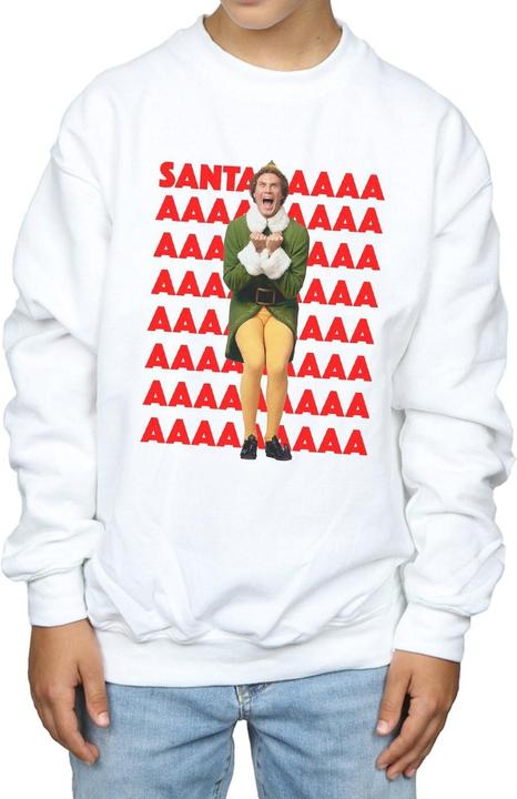 Immagine prodotto Elf Buddy Santa Scream Felpa Ragazzi (152, 158)