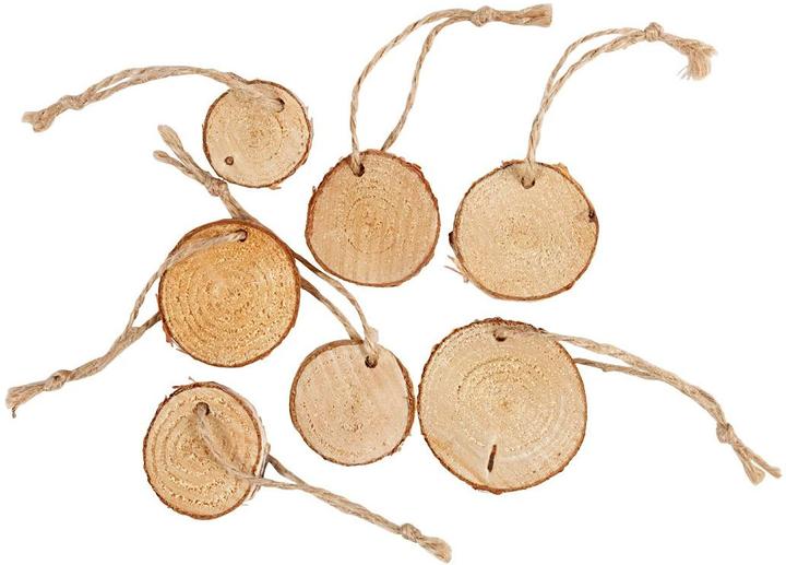Immagine prodotto Creativ Company Articoli di legno 3,5 - 4,5 x 0,7 cm 7 pezzi