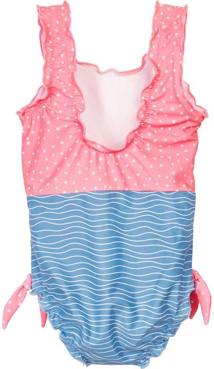 Produktbild Playshoes Badeanzug UV-Schutz Krebs Blau/Pink Gr. 110-116 (110)