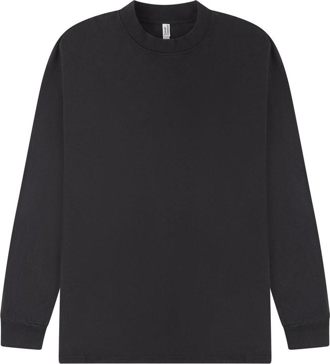 Immagine prodotto Casual Classics Maglietta Oversize Lavaggio acido Scollo Allungato Manica Lunga Uomo (4XL)