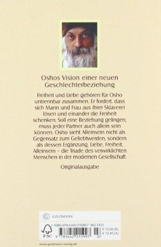 Immagine prodotto Liebe, Freiheit, Alleinsein (Tedesco, Osho, Hannelore Müller, 2002)