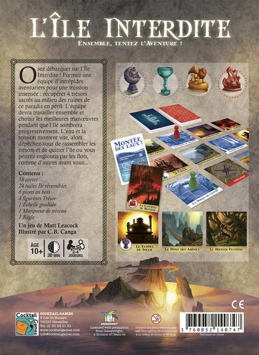 Actual product image Cocktail games L'île interdite (French)