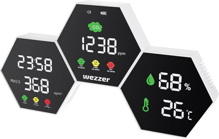 Actual product image Levenhuk Wezzer Air PRO DM50 Air Quality Meter